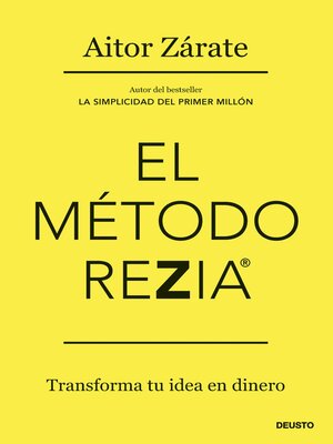 cover image of El método REZIA
